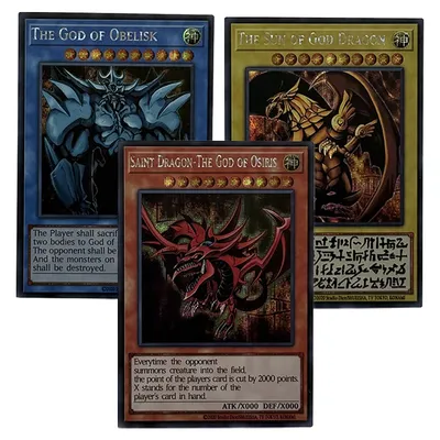 Yu-Gi-Oh! Sammlung DIY-Ersatzkarten Ägyptischer Gott 2025, Slifer the Sky Dragon Obelisk the Image
