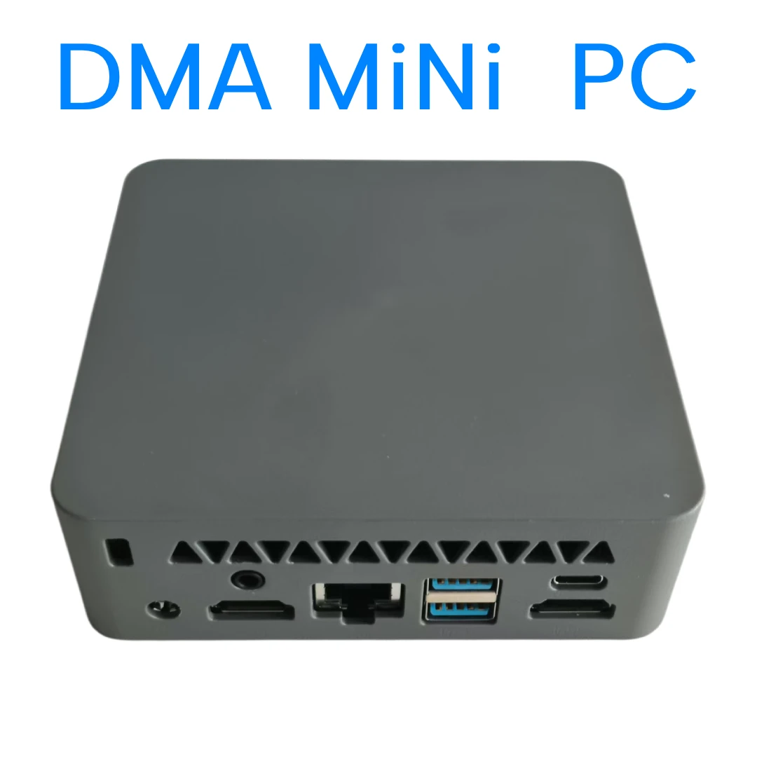 DMA MiNi PC AMD R5 Generation Alder Lake 3.4Ghz 4-Core Processor 8g DDR4 2667 m.2 High-Speed Solid State 128g Intel Xe 24eu