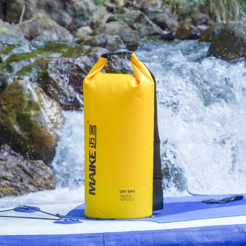 Maike 20/30L Zaino impermeabile per kayak Rafting Canottaggio Nuoto per donna Uomo Zaino impermeabile per borsa asciutta