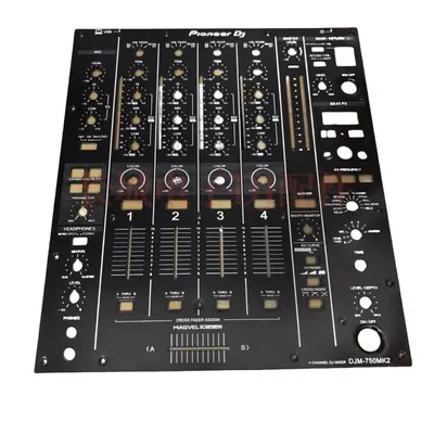 Hochwertiges Pioneer DJM-750MK2 Mixer-Eisenplatten-Fader-Panel der zweiten Generation, ganzes Set Image