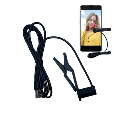 1pc Auto Phone Clicker With Indicator Black Physical Clicker Phone Equipment Quiet Automatic Tapper