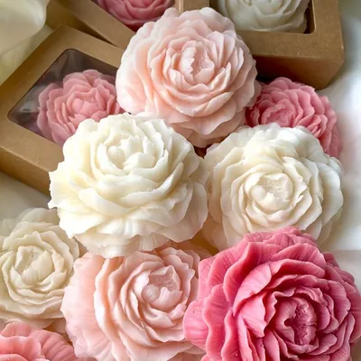1pcFlower-Shaped Silicone Mold，Candle Aromatherapy Silicone Mold，Clay Plaster Handmade Soap Silicone