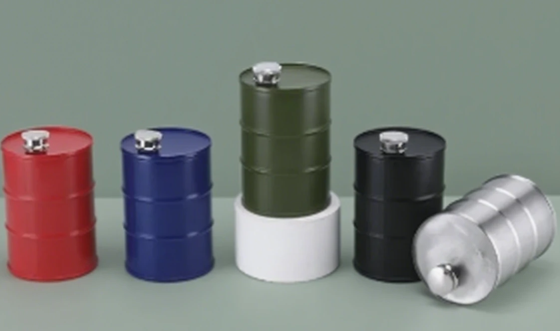 1 Stück 25 Unzen Whisky-Wasserflasche Edelstahl Flachmann auslaufsicher tragbar Image