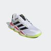 Handballschuh ADIDAS PERFORMANCE "STABIL 16 INDOOR", Gr. 41, cloud weiß, aurora metallic, aurora plum, Textil, Synthetik, sportlich, Schuhe