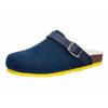 Clog LICO "Hausschuh Clog Kids Warm", Gr. 30, blau, Filz, Schuhe