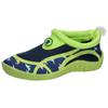 Badeschuh LICO "Badesandale Leyte", Gr. 27, blau, Textil, Schuhe