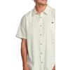 Funktionshemd BILLABONG "Sundays", Herren, Gr. M, US-Größen, braun, 52% Baumwolle, 48% Lyocell, Kurzarm, Hemden