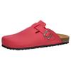 Clog LICO "Pantolette Bioline Clog Soft", Gr. 39, rot, Synthetik, Schuhe