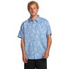 Funktionshemd BILLABONG "Sundays", Herren, Gr. S, US-Größen, carol blau, 52% Baumwolle, 48% Lyocell, Kurzarm, Hemden