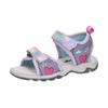 Sandale LICO "Sandale Blacky V", Gr. 27, lila, Synthetik, Schuhe