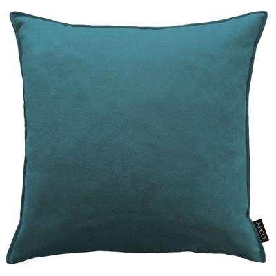 Dekokissen APELT "Magnus", blau (petrol, unifarben), B:45cm H:5cm L:45cm, Polyester, Dekokissen_Sitzkissen_Kissenhüllen Image