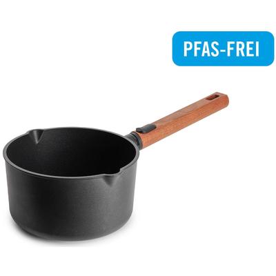 Milchtopf WOLL "Eco Logic QXR Guss-Stieltopf", schwarz, H:10cm Ø:18cm, Töpfe, PFAS-freie Diamond-QXR - Beschichtung Image
