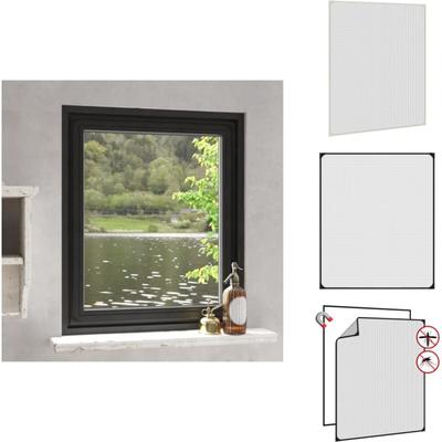 Magnet-Insektenschutz für Fenster Anthrazit 100x120 cm - Magnet-Insektenschutz - Fliegengitter Image