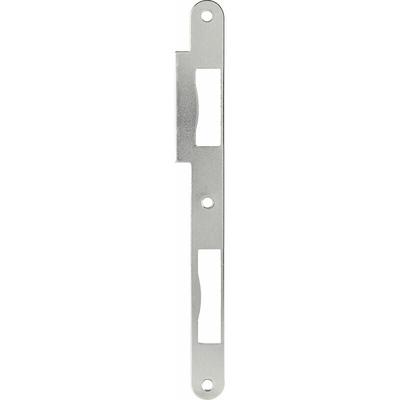 Doppeltürschließblech R9 bombiert, 210 x 18 x 2 mm, Stahl blau verzinkt Image