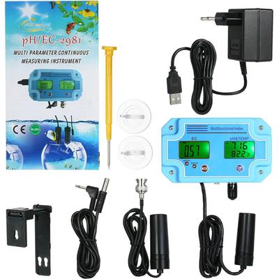 Ej.life - Professionelles 3-in-1-pH-/EC-/Temperaturmessgerät, Wasserdetektor, digitales Image