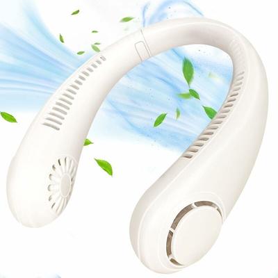 Ahlsen Persönlicher tragbarer Nackenventilator, Mini-USB-wiederaufladbarer, flügelloser, leiser Image