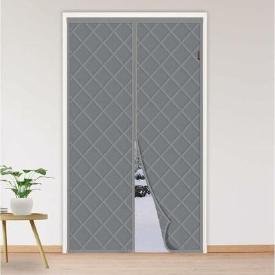 Wärmeisolierter Türvorhang 90 x 210 cm, verdickender Winter-Türvorhang, Anti-Kälte-Schalldämmung, Image