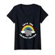 Damen Save the Chubby Unicorn Funny Fat Unicorn T-Shirt mit V-Ausschnitt