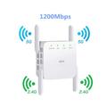 Potente ripetitore Wi-Fi 1200Mbps, amplificatore Wi-Fi wireless, extender di portata, doppia banda