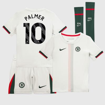 Chelsea Stadion Auswärtsdress 2025-26 - Kleinkinder mit Aufdruck Palmer 10 Image