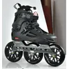Professionelle Racing 125mm Big Wheel Speed Skates Erwachsene Rollschuhe Slalom Schuhe mit drei Rädern Erwachsene Speed Skates