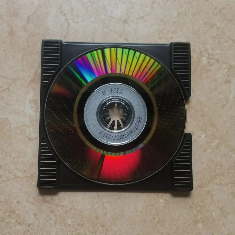 8 cm Mini-DVD-RAM-Disc 60 Min. 2,8 GB-2,92 GB doppelseitig wiederbeschreibbar für DVD-Videokamera-Camcorder Image