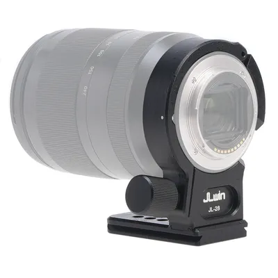 Objektivunterstützung Stativringhalterung Adapterhalterung Kragen für Sony E Mount FE 24-105/18-105 mm/85 mm/24 mm/135 mm Tamron Sigma Kamera