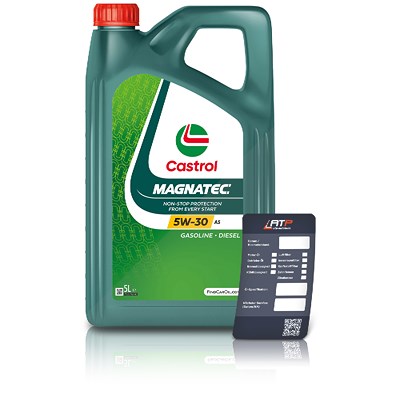 Castrol 5 L Magnatec 5W-30 A5 + Ölwechsel-Anhänger [Hersteller-Nr. 15F909] Image