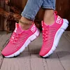 Heißer Verkauf Rosa Turnschuhe Mesh Leichte Weiche Sohle Jogging Strap Atmungsaktive Mode Größe 36-44 Damen Sportschuhe Unisex Tennis
