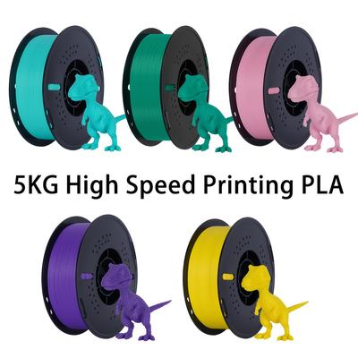 TEMU Kingroon Hs-pla 3d Printing Filament - No Blockage, , Vibrant Colors (teal Blue, Pink, Red, Black & More) - Compatible With Most Fdm 3d Printers, Pla Material For Professional & Hobbyist Use Image