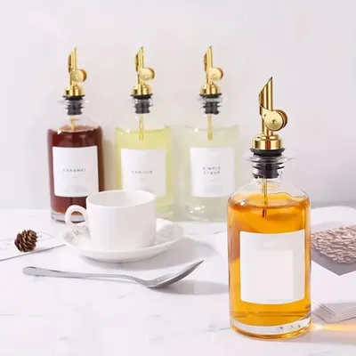 1PC Glass Olive Oil Dispenser Bottle Seasoning Bottle Vinegar Bottle Condiment Container Kitchen