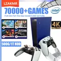 Win11 Console di gioco G11 70000 + Giochi classici 1T HDD 4K HD per WII PSP PS2 XBOX SATURN Controller wireless Supporto 4 giocatori