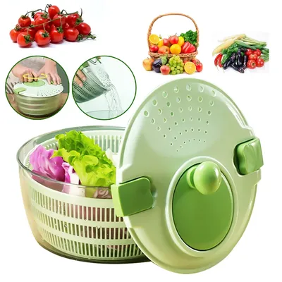 3/4L Vegetable Fruit Salad Drying Drain Basket Food Vegetable Drying Dehydrator Salad Dryer Tool
