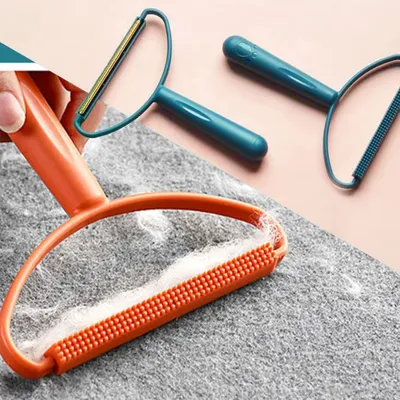 Manual Clothing Lint Remover Home Use Plastic Metal Material No Battery Required Coats Hats Lint