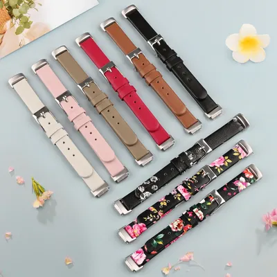 New Leather Strap For Fitbit inspire 3 2 HR Watchband Adjustable Wristband For Fitbit Ace 2/3 Strap