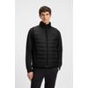 Steppweste BOSS ORANGE "Odeno", Herren, Gr. 48, schwarz (schwarz001), Web, Obermaterial: 100% Polyamid, unifarben, casual, regular fit hüftbedeckend, Westen, mit Stehkragen
