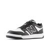 Sneaker NEW BALANCE "480", Gr. 43, schwarz-weiß (weiß, schwarz), Leder, sportlich, Schuhe