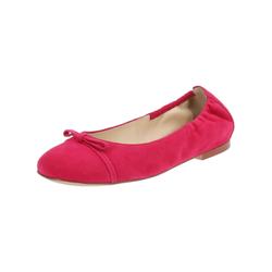 Ballerina HÖGL "Högl Ballerinas Samt", Damen, Gr. 38, pink, Textil, casual, Schuhe