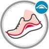 Sneaker RIEKER SPORT "San Diego Swing2GO", Damen, Gr. 36, schwarz (schwarz uni), Leder, unifarben, sportlich, Schuhe, Retro-Sneaker, Freizeitschuh, Halbschuh mit herausnehmbarem Fußbett