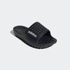 Badesandale ADIDAS SPORTSWEAR "ADISSAGE 360REC SLIDES", Gr. 43, schwarz-weiß (core schwarz, cloud weiß, core schwarz), Synthetik, sportlich, Schuhe
