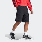 Shorts ADIDAS SPORTSWEAR "M FELCZY C SHO", Herren, Gr. S, N-Gr, schwarz-weiß (schwarz, weiß), Obermaterial: 70% Baumwolle, 30% Polyester, sportlich, Hosen