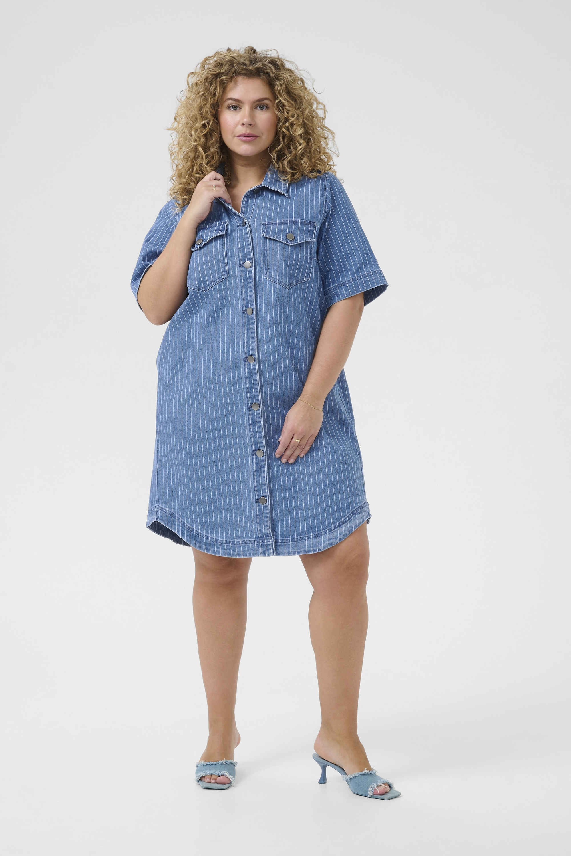 Denimkleid Loose fit blue Image