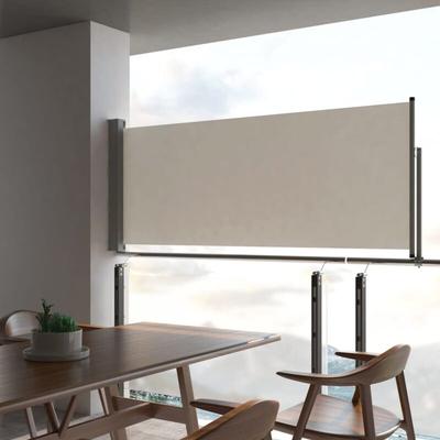 Bonnevie - Ausziehbare Seitenmarkise,Windschutz Sonnenschutz Markise,Balkon Sichtschutz 100 x 300 Image