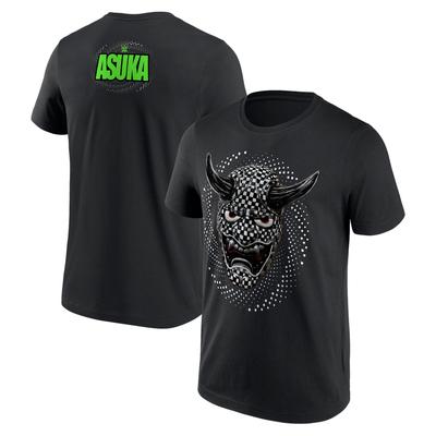 WWE Asuka Spirit Mask T-Shirt - Schwarz - Herren Image