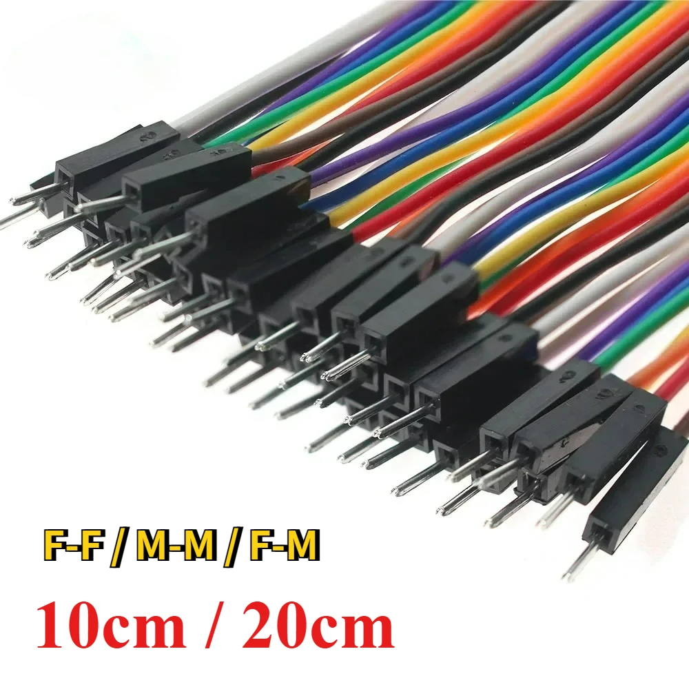 20PIN Kabel Dupont Linie 10 cm 20 cm Stecker auf Stecker Buchse auf Buchse Stecker auf Buchse Jumper Dupont Draht Kabel für PCB DIY KIT Image