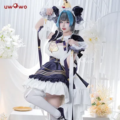 VORVERKAUF UWOWO Cheshire Cosplay Spiel Azurr Lanee Cheshire Standard Cosplay Kostüm Neues Outfit Image