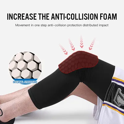 Unterstützung Knie Brace Waben Schaum Knie Pads Basketball Volleyball Unterstützung Kompression Bein Hülse Unterstützung Sport Kneepad Fitness