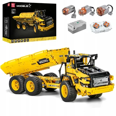 MOLD KING 17010 Technische Autos Spielzeug APP RC Motorisierte Muldenkipper Set Bausteine Ziegel Kinder Lernspielzeug Geburtstagsgeschenke Image