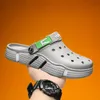 Mode Männer Sommerschuhe Sandalen Herren Löcher Sandalen hohle atmungsaktive Flip Flops verstopft Schuhe Mode Strand Hausschuhe große Größe 49