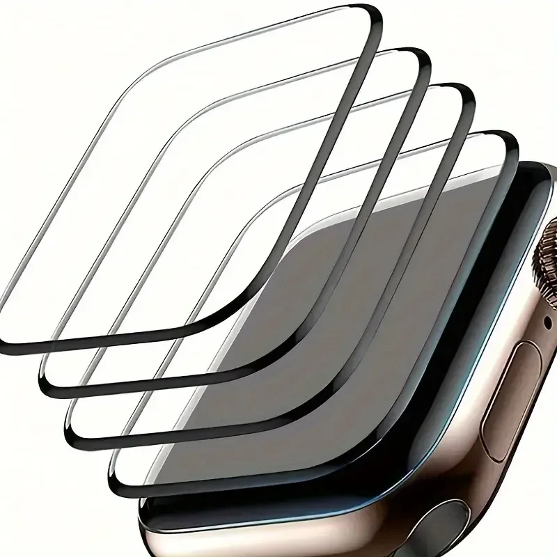 3D (nicht gehärtetes Glas) Displayschutzfolie für Apple Watch Serie 9-8-7-6 5 4 Se ultra-2 49 mm 41 mm 45 mm 40 mm 44 mm Zubehör Image